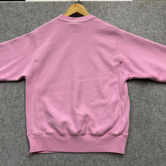 Champion Men's Reverse Weave Sweatshirt Size Small Pink Heavyweight - Picture 8 of 9
